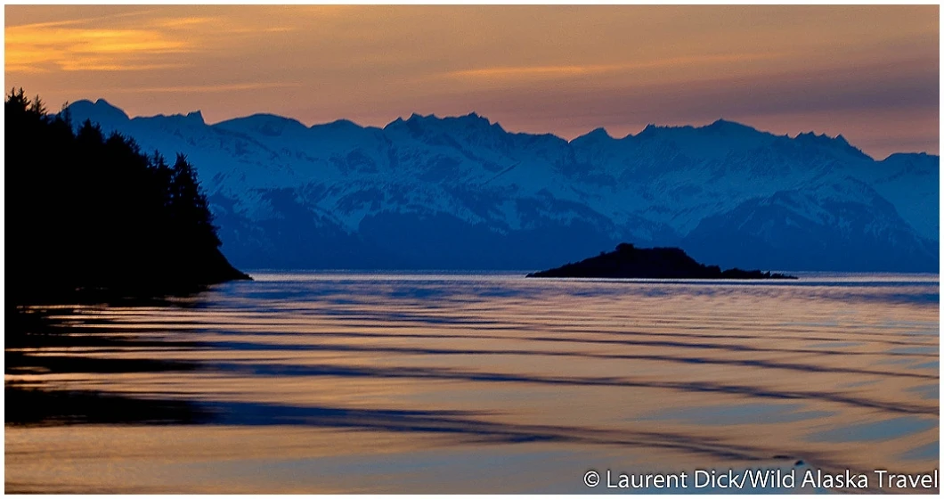 Favorite Channel Sunset - (c) Laurent Dick - Wild Alaska Travel