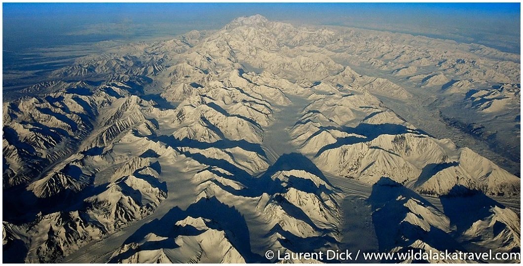 Alaska Range Aerial - Photo (c) Laurent Dick - Wild Alaska Travel